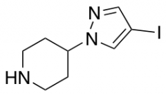 4-(4-Iodo-1H-pyrazol-1-yl)piperidine