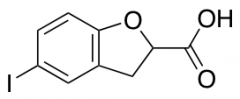 5-Iodo-2,3-dihydro-1-benzofuran-2-carboxylic Acid