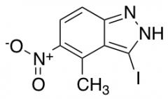 3-Iodo-4-methyl-5-nitro 1H-Indazole
