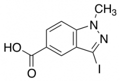 3-Iodo-1-methyl-1H-indazole-5-carboxylic Acid