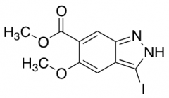 3-Iodo-5-methoxy-(1H)indazole-6-carboxylic Acid Methyl Ester