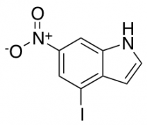 4-Iodo-6-nitro indole