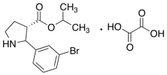Isopropyl (3S)-2-(3-Bromophenyl)-3-pyrrolidinecarboxylate Oxalate