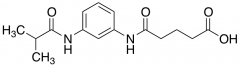 5-[3-(Isobutyrylamino)anilino]-5-oxopentanoicacid