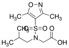 2-(N-Isobutyl-3,5-Dimethylisoxazole-4-Sulfonamido)Acetic Acid