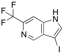 3-​Iodo-​6-​(trifluoromethyl)​-​1H-​pyrrolo[3,​2-​c]​pyridine