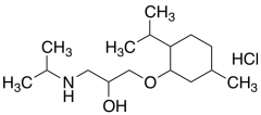 1-((2-Isopropyl-5-methylcyclohexyl)oxy)-3-(isopropylamino)propan-2-ol Hydrochloride