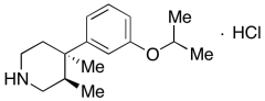 (rac)-4-(3-Isopropoxyphenyl)-3,4-dimethylpiperidine Hydrochloride