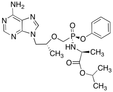 (S)-Isopropyl 2-(((R)-((((R)-1-(6-amino-9H-purin-9yl)propan-2-yl)oxy)methyl(phenoxy)phosph