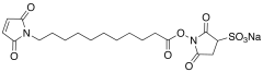 11-Maleimidoundecanoic Acid Sulfo-N-Succinimidyl Ester (~90%)