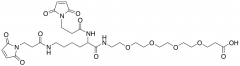 Bis-Mal-Lysine-PEG4-acid