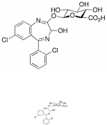 Lorazepam 2-O-&beta;-D-Glucuronide (1.0mg/ml in Acetonitrile)