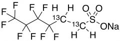 Sodium 1H,1H,2H,2H-Perfluorohexane Sulfonate-13C2 (50&mu;g/mL in Methanol)