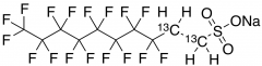3,3,4,4,5,5,6,6,7,7,8,8,9,9,10,10,10-Heptadecafluoro-1-decanesulfonic Acid, Sodium Salt-13