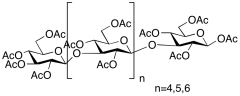 Laminarose Hexa-,hepta-,octamer Peracetate