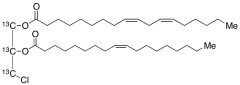 rac 1-Linoleoyl-2-oleoyl-3-chloropropanediol-13C3