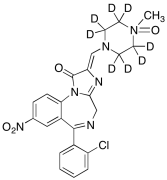 Loprazolam Piperidine-d8 N-Oxide