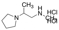 N-methyl-2-pyrrolidin-1-ylpropan-1-amine dihydrochloride