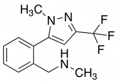 N-Methyl-2-[1-methyl-3-(trifluoromethyl)-1H-pyrazol-5-yl]benzylamine