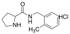 N-[(2-methylphenyl)methyl]pyrrolidine-2-carboxamide hydrochloride