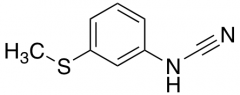 {[3-(methylsulfanyl)phenyl]amino}carbonitrile