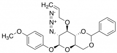 4-Methoxyphenyl 3-O-Allyl-2-azido-4,6-O-benzylidene-2-deoxy-beta-D-glucopyranoside