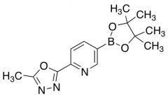 2-Methyl-5-(5-(4,4,5,5-tetramethyl-1,3,2-dioxaborolan-2-yl)pyridin-2-yl)-1,3,4-oxadiazole