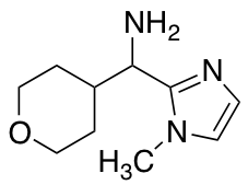 (1-methyl-1H-imidazol-2-yl)(oxan-4-yl)methanamine