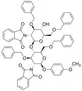 4-Methoxyphenyl 4-o-(3,6-Di-o-benzyl-2-deoxy-2-phthalimido-beta-d-glucopyranosyl)-3,6-di-o