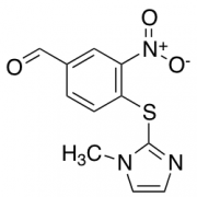 4-[(1-Methyl-1H-imidazol-2-yl)sulfanyl]-3-nitrobenzaldehyde