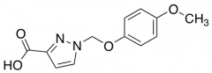 1-[(4-Methoxyphenoxy)methyl]-1H-pyrazole-3-carboxylic Acid