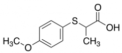 2-[(4-Methoxyphenyl)sulfanyl]propanoic Acid