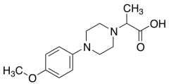 2-[4-(4-Methoxyphenyl)piperazin-1-yl]propanoic Acid