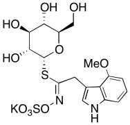 (4-Methoxyindol-3-yl)methyl &alpha;-Glucosinolate Potassium Salt