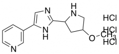 3-[2-(4-methoxypyrrolidin-2-yl)-1H-imidazol-4-yl]pyridine trihydrochloride