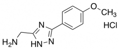 [5-(4-methoxyphenyl)-1H-1,2,4-triazol-3-yl]methanamine hydrochloride
