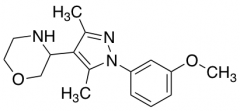 3-[1-(3-methoxyphenyl)-3,5-dimethyl-1H-pyrazol-4-yl]morpholine