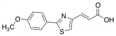 3-[2-(4-Methoxyphenyl)-1,3-thiazol-4-yl]prop-2-enoic Acid
