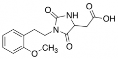 2-{1-[2-(2-Methoxyphenyl)ethyl]-2,5-dioxoimidazolidin-4-yl}acetic Acid