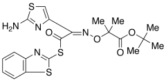 2-Mercaptobenzothiazolyl-(Z)-(2-aminothiazol-4-yl)-2-(tert-butoxycarbonyl)isopropoxyiminoa