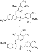 Mixture of N-(4-Methoxy-3,5-dimethyl-2-pyridinyl)methyl Omeprazole and N&rsquo;-(4-Met