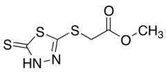 methyl 2-[(5-sulfanyl-1,3,4-thiadiazol-2-yl)sulfanyl]acetate