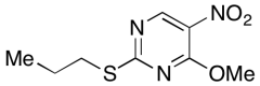 4-Methoxy-5-nitro-2-(propylthio)pyrimidine