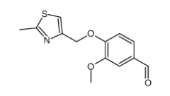 3-Methoxy-4-[(2-methyl-1,3-thiazol-4-yl)methoxy]benzaldehyde
