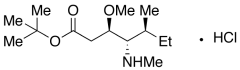 (3R,4S,5S)-3-Methoxy-5-methyl-4-(methylamino)heptanoic Acid 1,1-Dimethylethyl Ester Hydroc