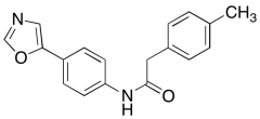 4-​Methyl-​N-​[4-​(5-​oxazolyl)​phenyl]​benzeneacetamide
