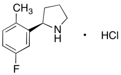 (R)-2-​(2-Methyl-5-​fluorophenyl)pyrrolidine Hydrochloride