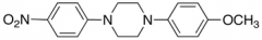 1-(4-Methyloxy-phenyl)-4-(4-nitro-phenyl)-piperazine