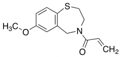 1-(7-Methoxy-2,3-dihydro-1,4-benzothiazepin-4(5H)-yl)prop-2-en-1-one