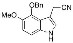 5-​Methoxy-​4-​(phenylmethoxy)​-1H-​indole-​3-​acetonitrile